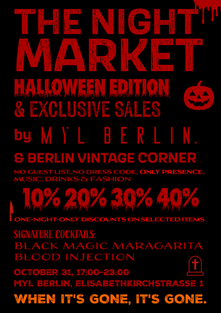 THE NIGHT MARKET — Halloween Edition & Exclusive Sales