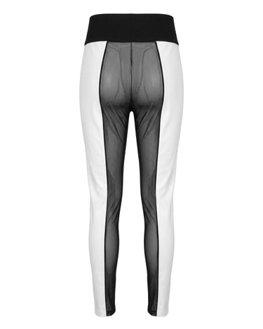 PHASE Contrast - Bicolor technical mesh leggings