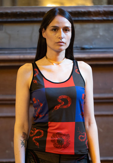 Fitted Tank Top “STRATA”