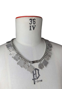 Curb Chain Necklace 'FRACTURE' by MYL BERLIN, product photo