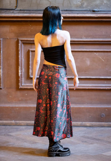 High-Waisted Midi Skirt “ASCEND”