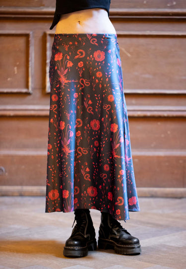 High-Waisted Midi Skirt “ASCEND”