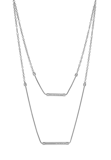 Layered Chain Tube Necklace - MYL BERLIN - 4260654111507 - 4260654111507
