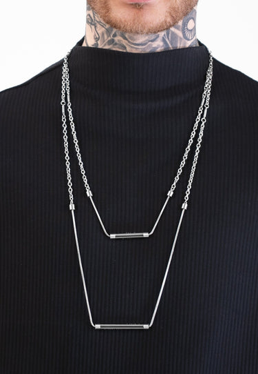 Layered Chain Tube Necklace - MYL BERLIN - 4260654111507 - 4260654111507