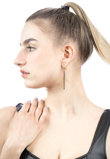 Monogram Long Earrings "Y-Vortex" - MYL BERLIN - 4260654113310 - 4260654113310