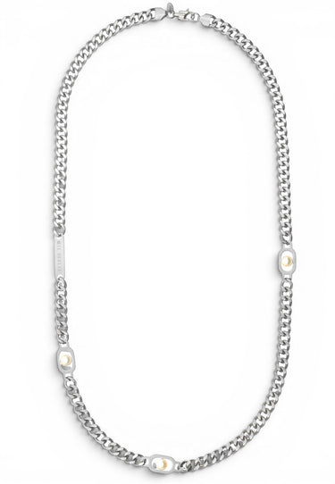 Thick Curb Chain Pearl Necklace - MYL BERLIN - 4260654111187 - 4260654111187