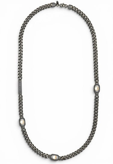 Thick Curb Chain Pearl Necklace - MYL BERLIN - 4260654111187 - 4260654111187