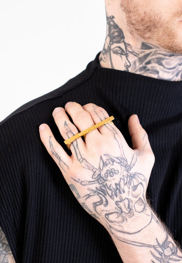 Three-Finger Matt Ring “Tri-Clip” - MYL BERLIN - 4260654112085 - 4260654112085