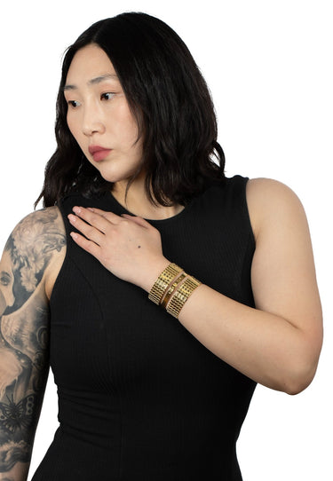 Wide Open Cuff Bracelet “The Shieldmaiden” - MYL BERLIN - 4260654112368 - 4260654112368