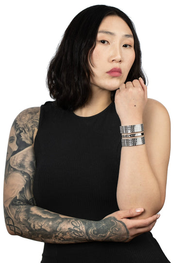 Wide Open Cuff Bracelet “The Shieldmaiden” - MYL BERLIN - 4260654112375 - 4260654112375