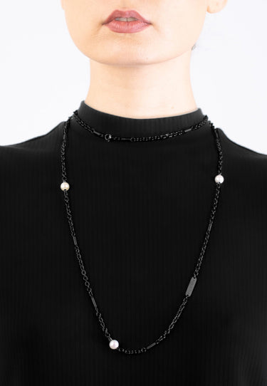 Cable Chain Pearl Necklace - MYL BERLIN - 4260654111118 - 4260654111118