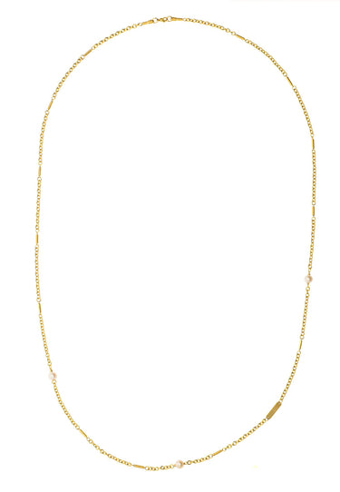 Cable Chain Pearl Necklace - MYL BERLIN - 4260654111118 - 4260654111118