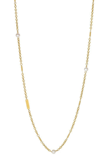 Cable Chain Pearl Necklace - MYL BERLIN - 4260654111125 - 4260654111125