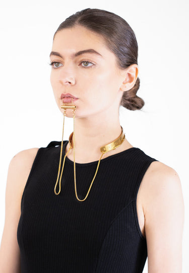 Choker Necklace “Rave" with Lip Cuff - MYL BERLIN - 4260654110838 - 4260654110838