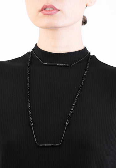 Double Wrap Chain Tube Necklace - MYL BERLIN - 4260654111477 - 4260654111477
