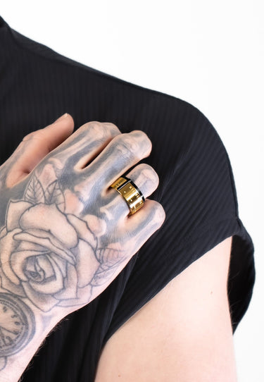 Engraved Rotating Ring “Maya Ring” - MYL BERLIN - 4260654110357 - 4260654110357