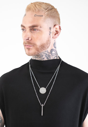 Layered Round Necklace "Mirror Locket" - MYL BERLIN - 4260654111453 - 4260654111453