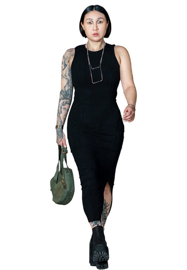 Ribbed Knit Maxi Dress - MYL BERLIN - 4260654111811 - 4260654111811