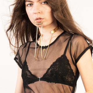 Sustainability through color - why our jewelry is always available in gold, silver, and black.￼ - MYL BERLIN