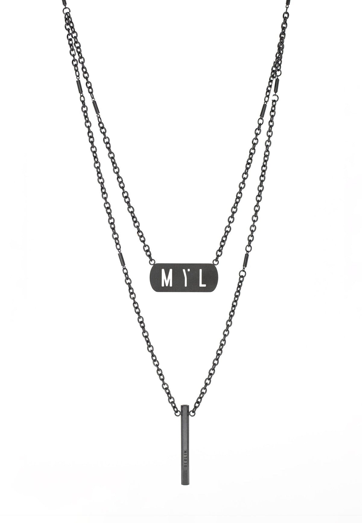 Layered Cable Chain “MYL Necklace”