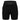 RIBBED COMPRESSION SHORTS by MYL BERLIN, front view
