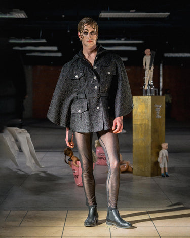 PHASE Leggings - High-shine technical mesh leggings