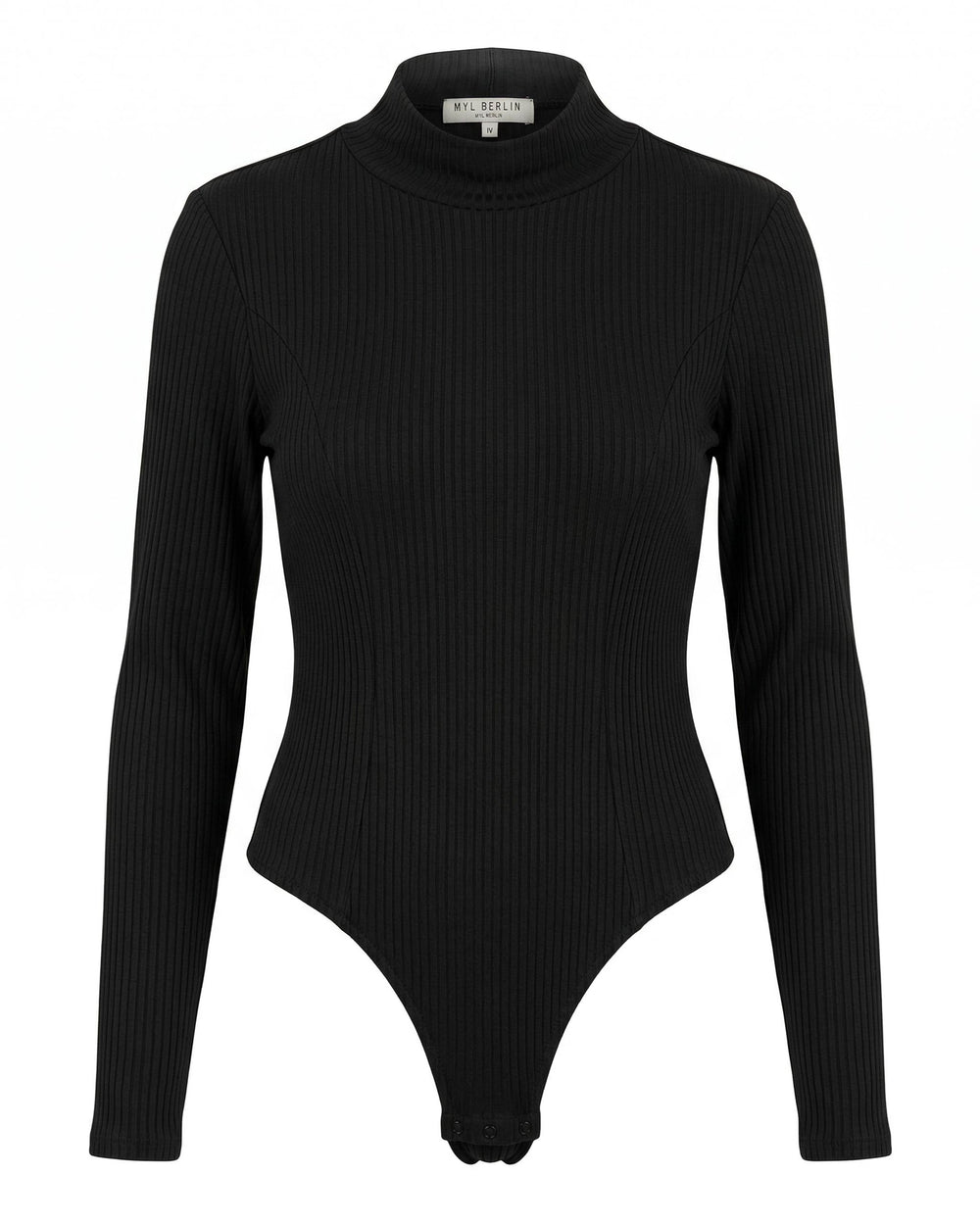 RIBBED SECOND SKIN BODYSUIT