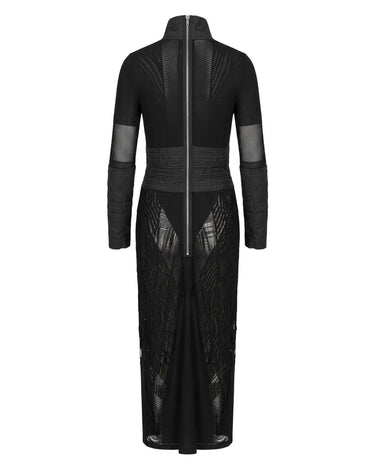 OATH Sentinel Gown - Deconstructed technical maxi dress with padding