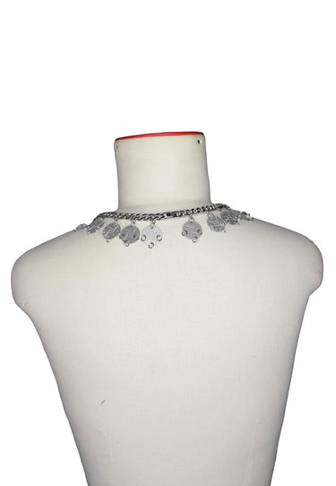 CURB CHAIN NECKLACE “FRACTURE”