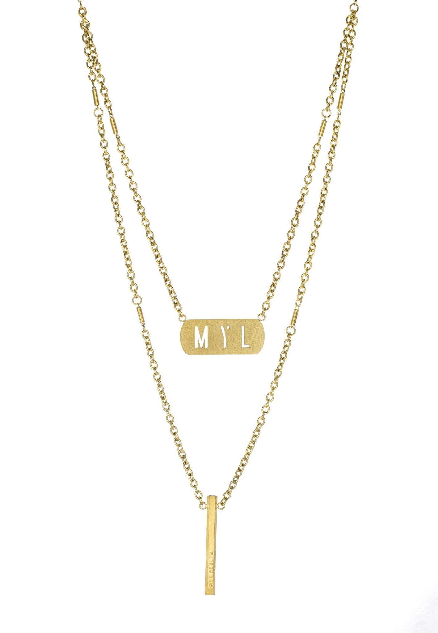 Layered Cable Chain “MYL Necklace” - MYL BERLIN - 4260654111521 - 4260654111521