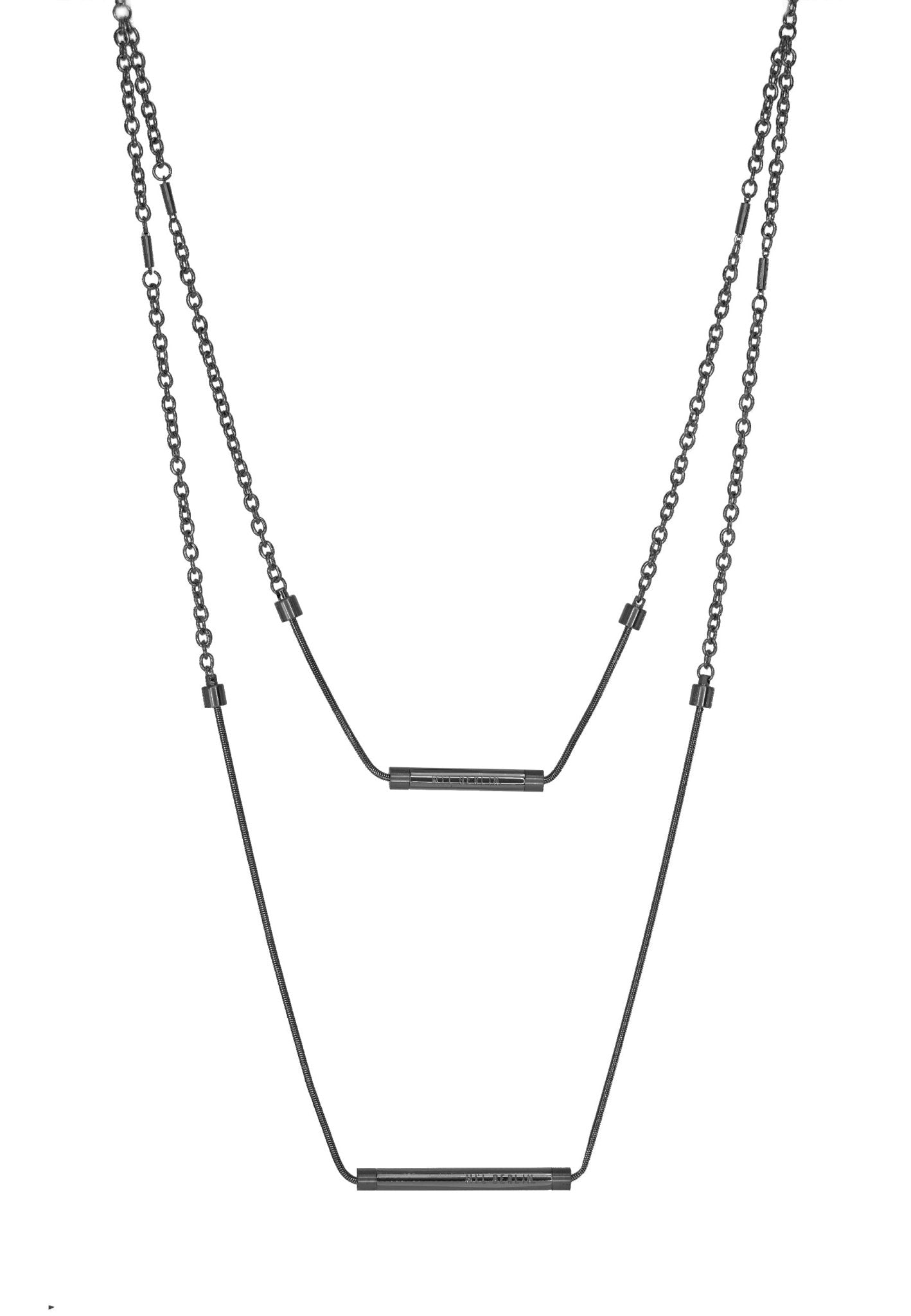 Layered Chain Tube Necklace - MYL BERLIN - 4260654111514 - 4260654111514