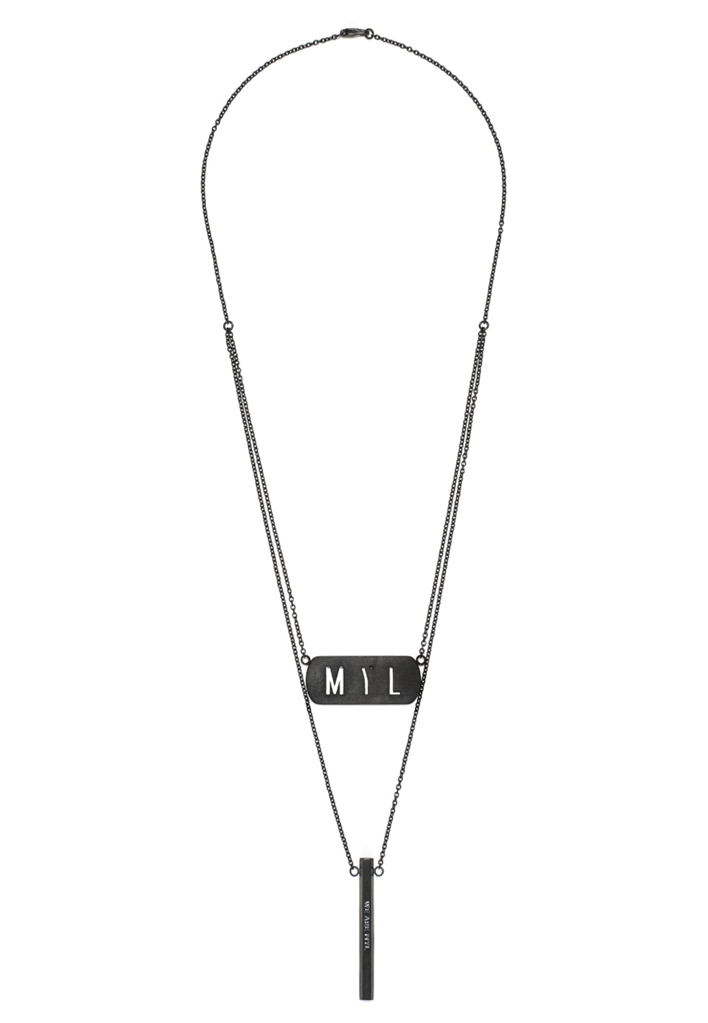 Layered Fine Chain Necklace "Beacon" - MYL BERLIN - 4260654110203 - 4260654110203