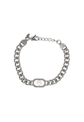 Thick Curb Chain Pearl Bracelet - MYL BERLIN - 4260654111224 - 4260654111224