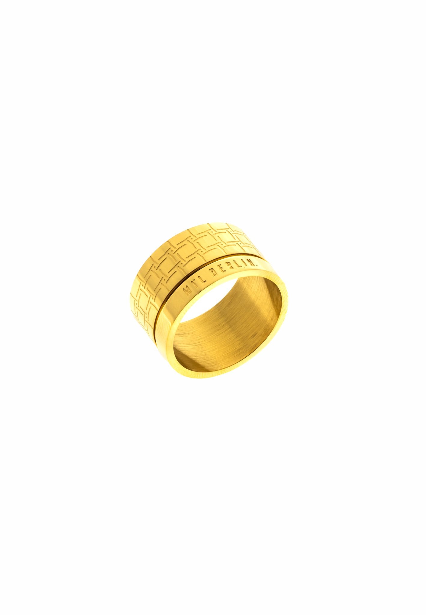 Monogram Rotating Ring “Y-Empower” - MYL BERLIN - 4260654112290 - 4260654112290