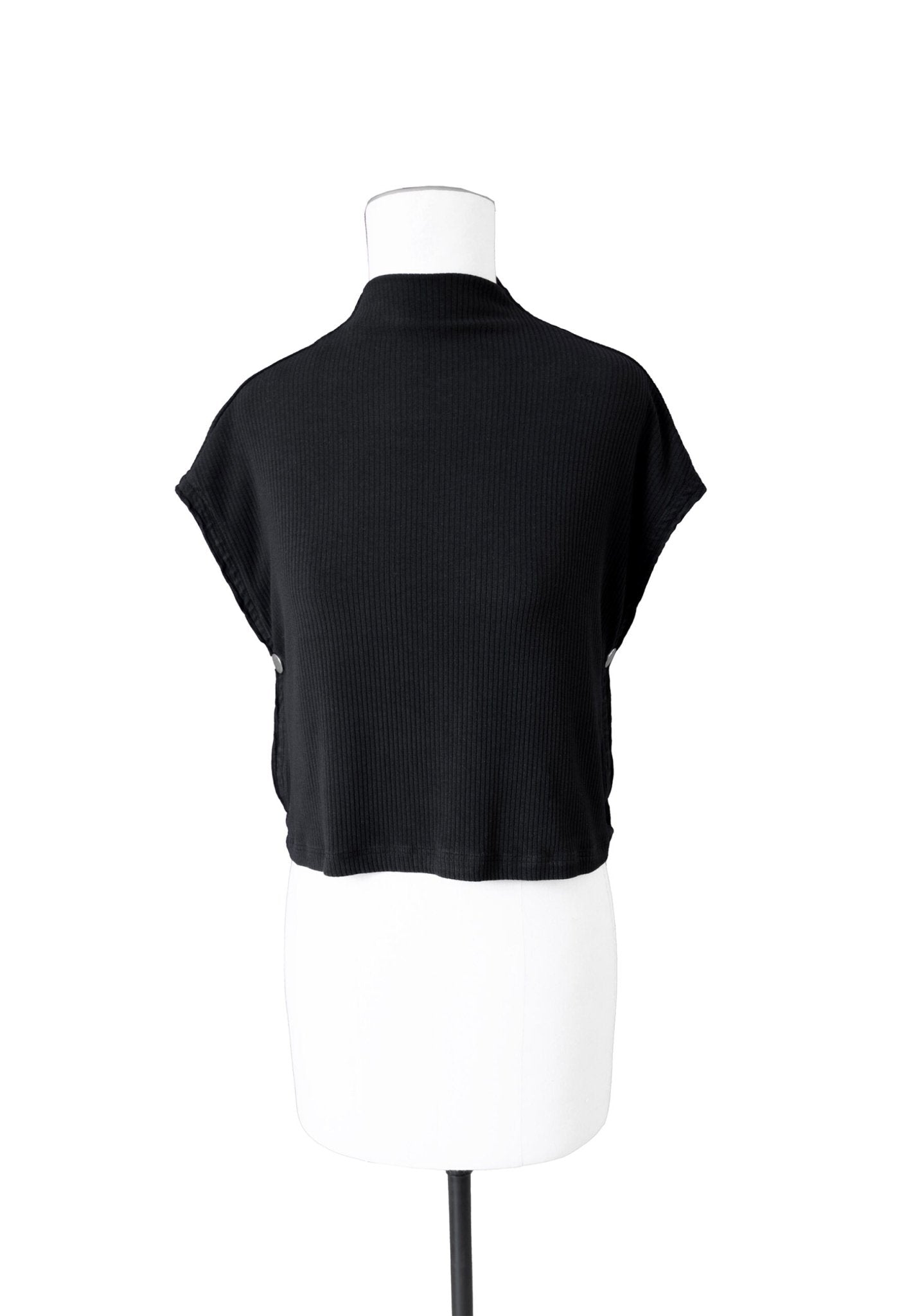 Ribbed Knit Top with Buttons - MYL BERLIN - 4260654111972 - 4260654111972